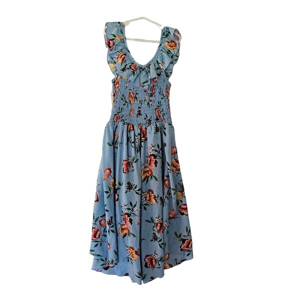 Speechless Girls Smocked Bodice Build in Shorts Hi Low Dress Size 12 - Picture 9 of 12